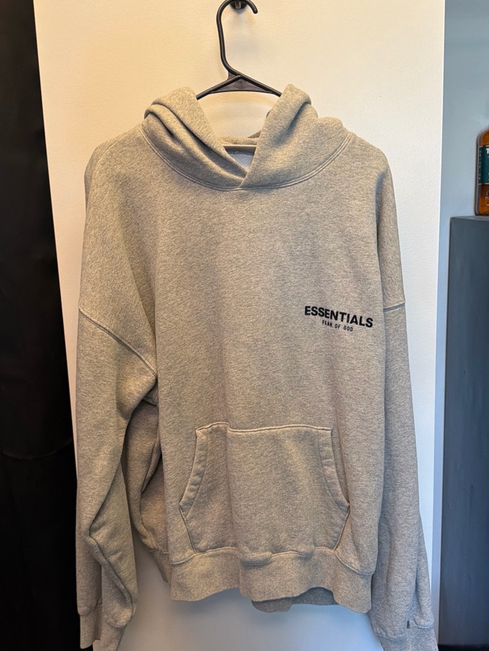 Fear of God Essentials Grey Pullover Hoodie